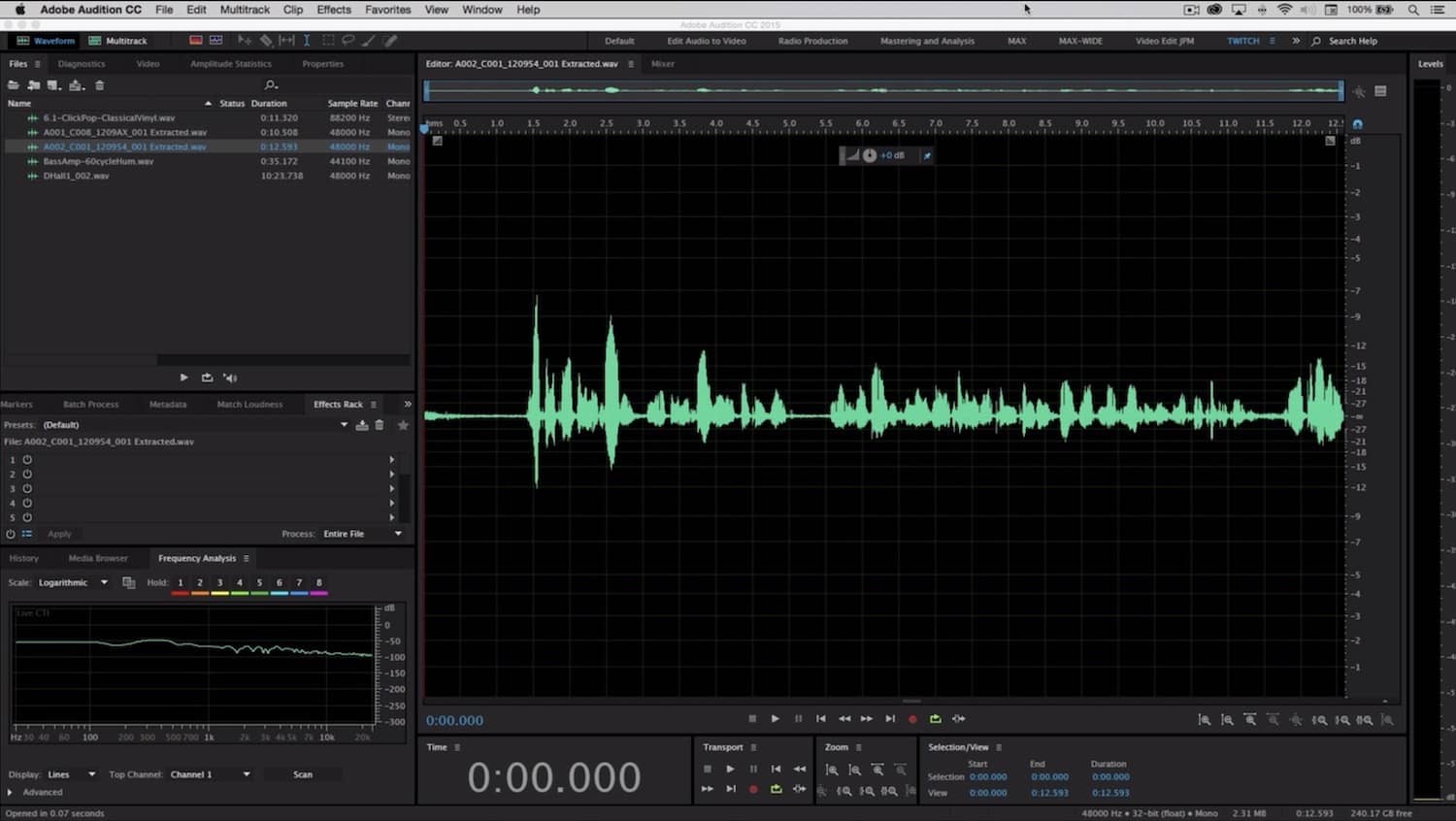 digital audio editing software for mac