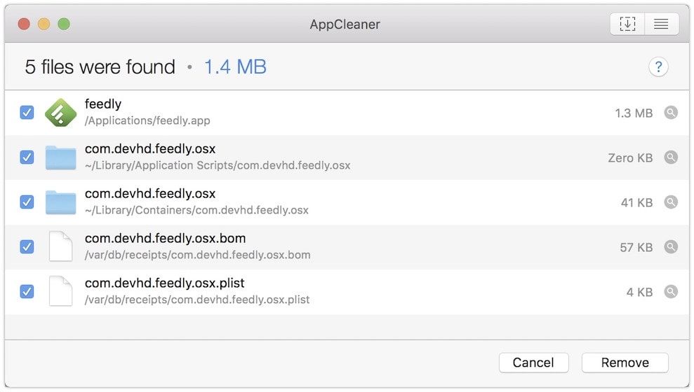 appcleaner for mac install