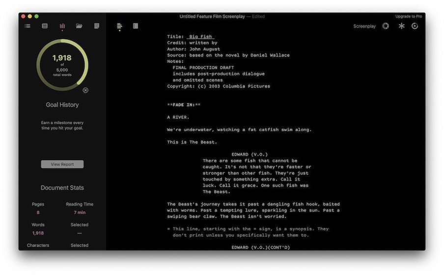 cheap screenwriting apps for mac