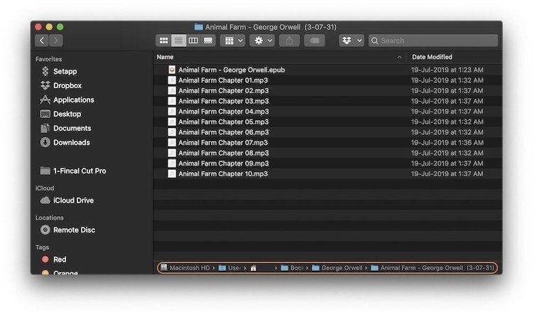 6. Show File Path in Finder 2