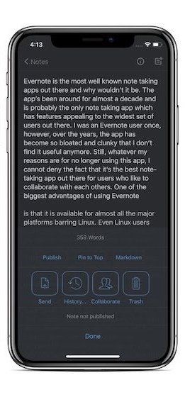 best free note taking app iphone