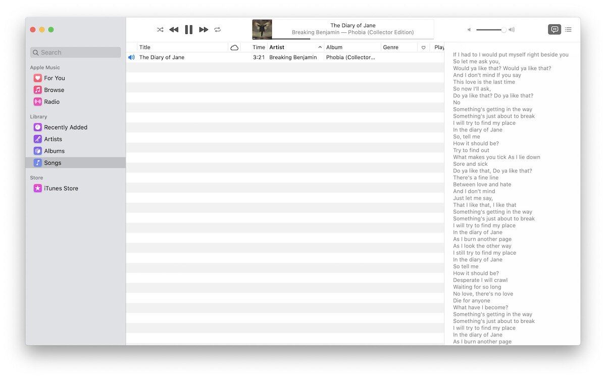 Add Custom Lyrics to Songs in Apple Music 5