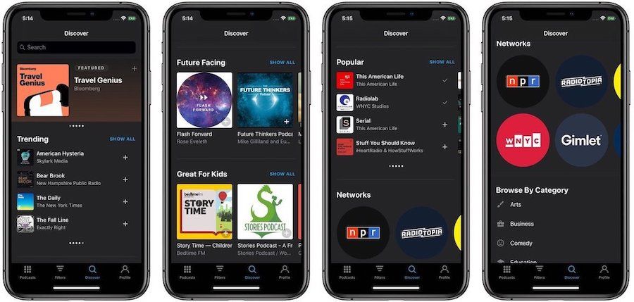 spotify vs pocket casts