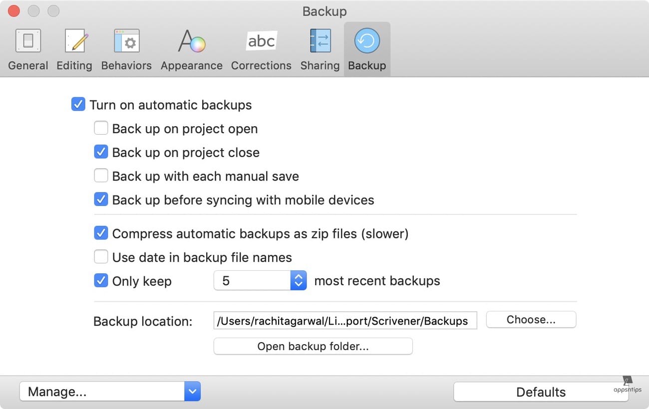 Scrivener vs Ulysses - Back up and Sync - Scrivener