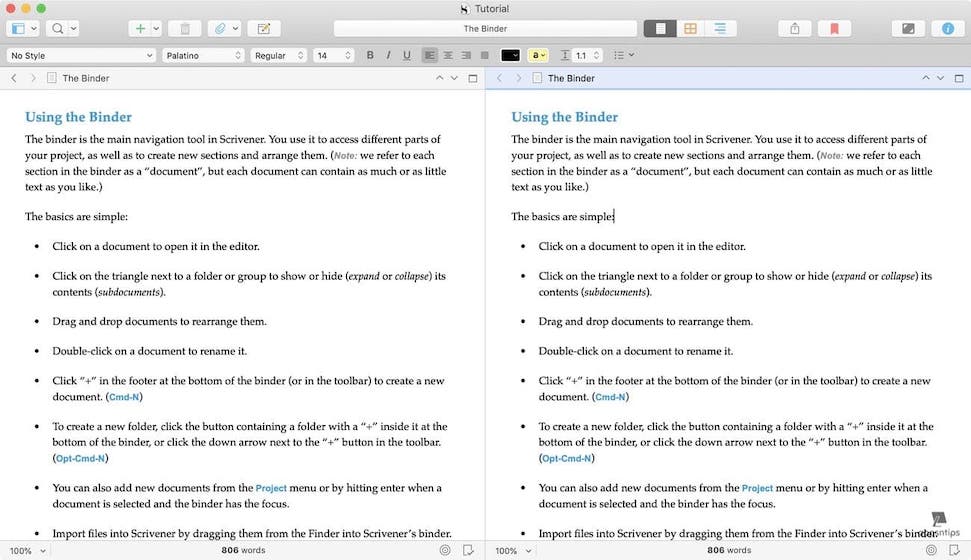 writeitnow vs scrivener 2018