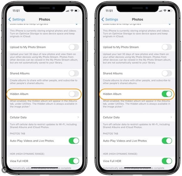 How to Hide the Hidden Album in Apple Photos | appsntips