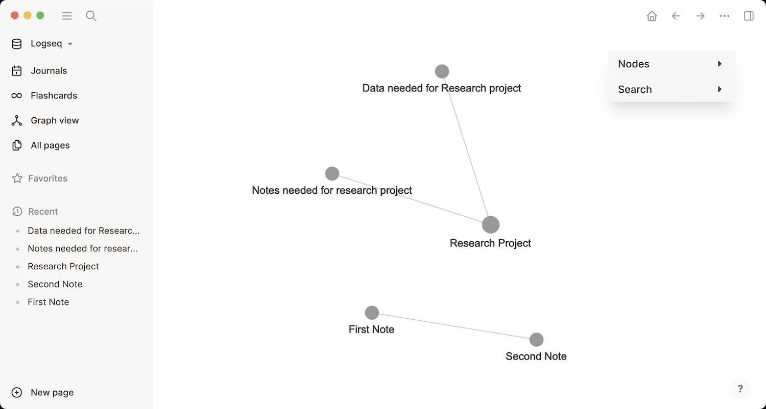 Logseq - Graph View