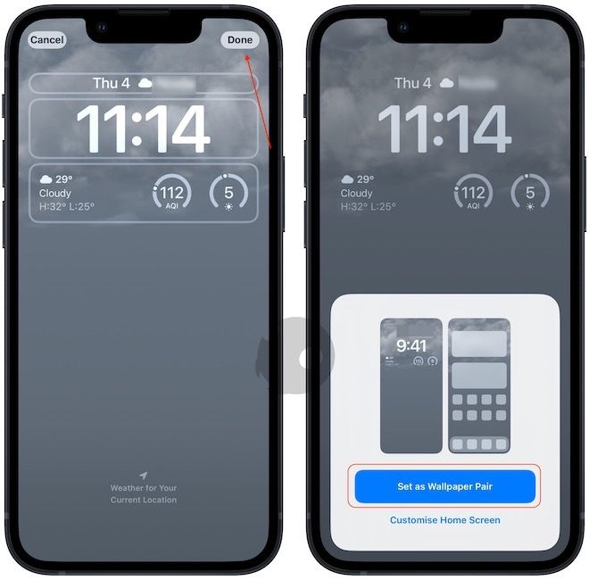 How to Set Dynamic Weather Lock Screen Wallpaper on iPhone