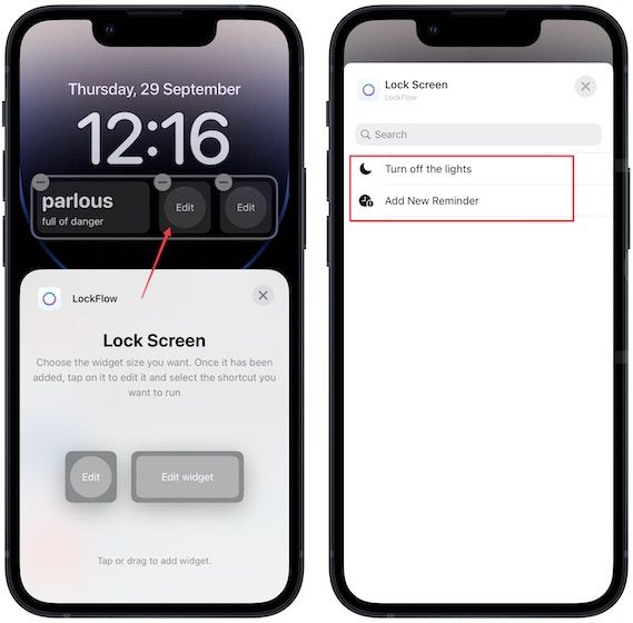 How to Add Shortcuts to Lock Screen on iPhone | appsntips