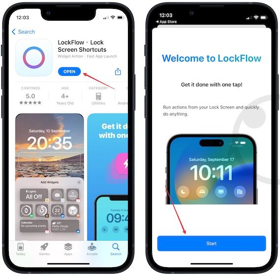 Import shortcuts into the LockFlow app 2