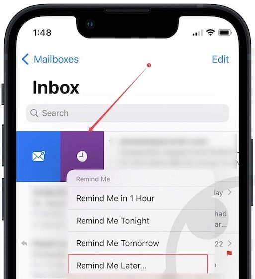 apple mail snooze