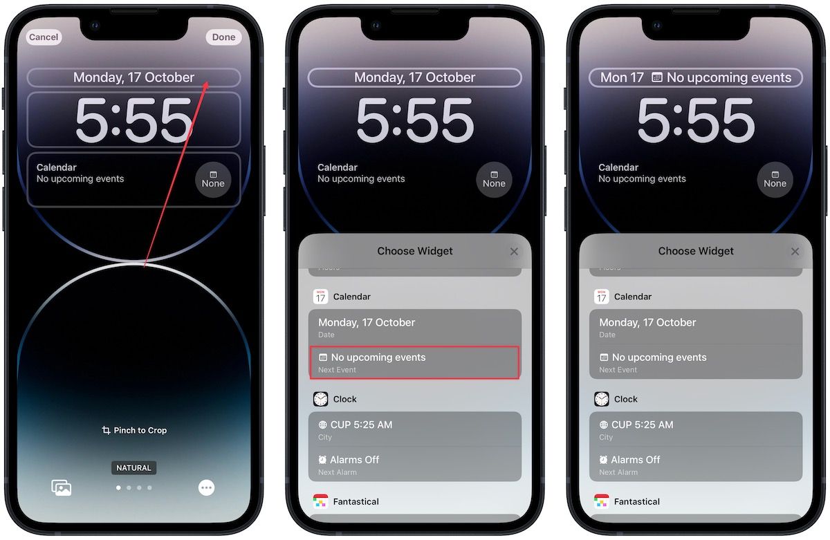 How to Show Calendar Events on iPhone Lock Screen appsntips