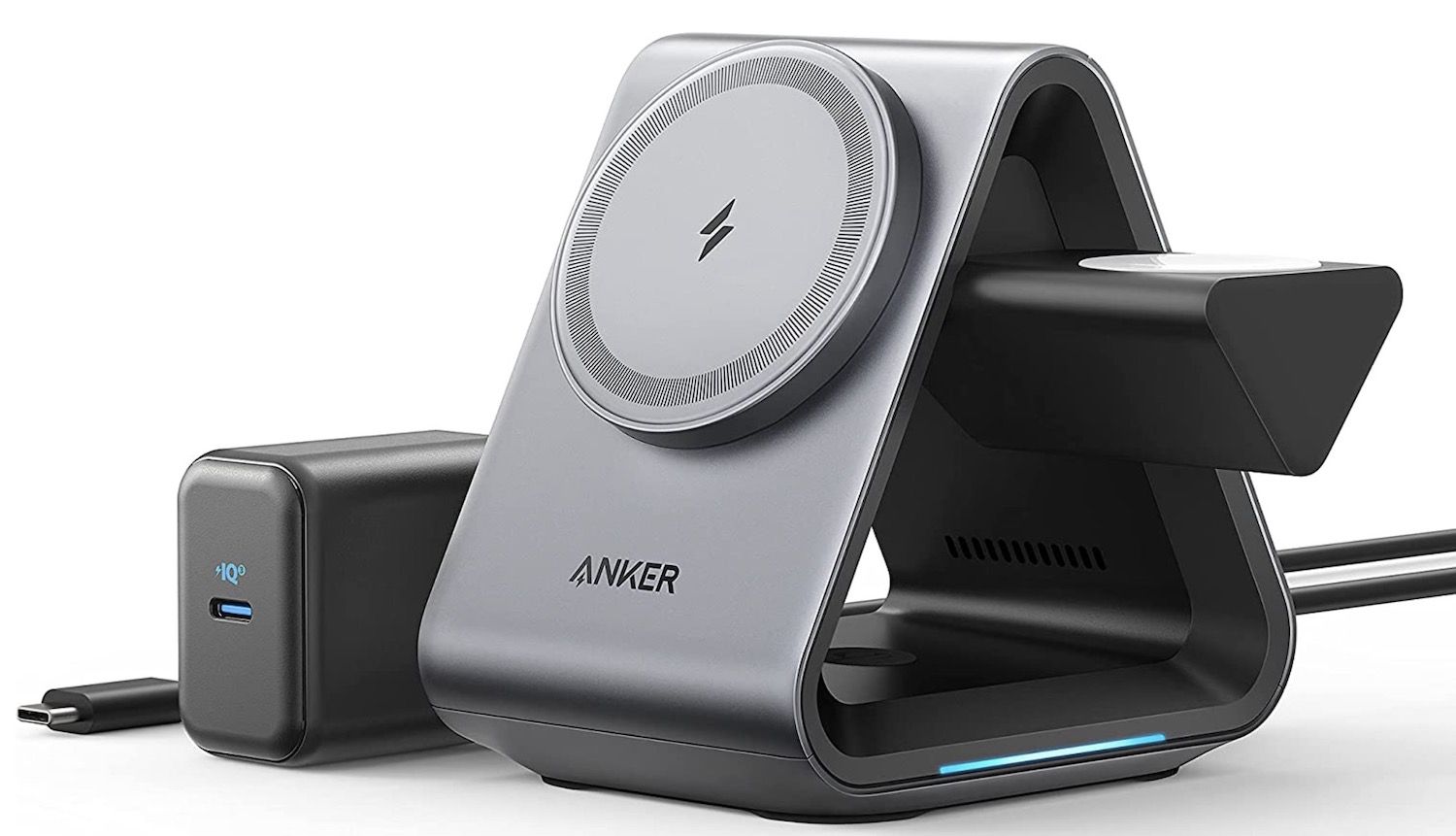 magsafe charger compatible anker 3 in 1 wireless charging station