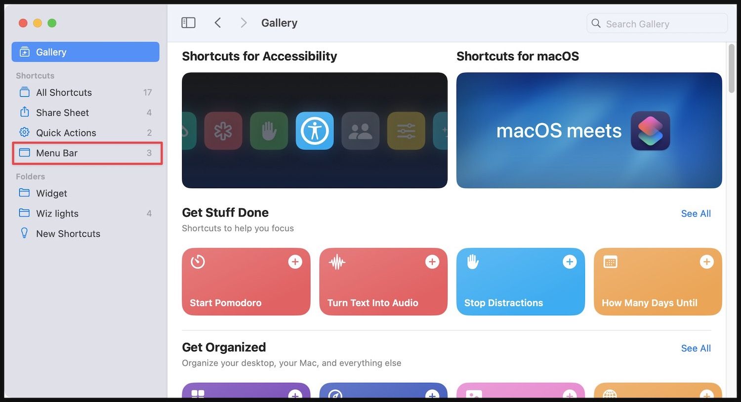 Spotlight launching shortcuts app