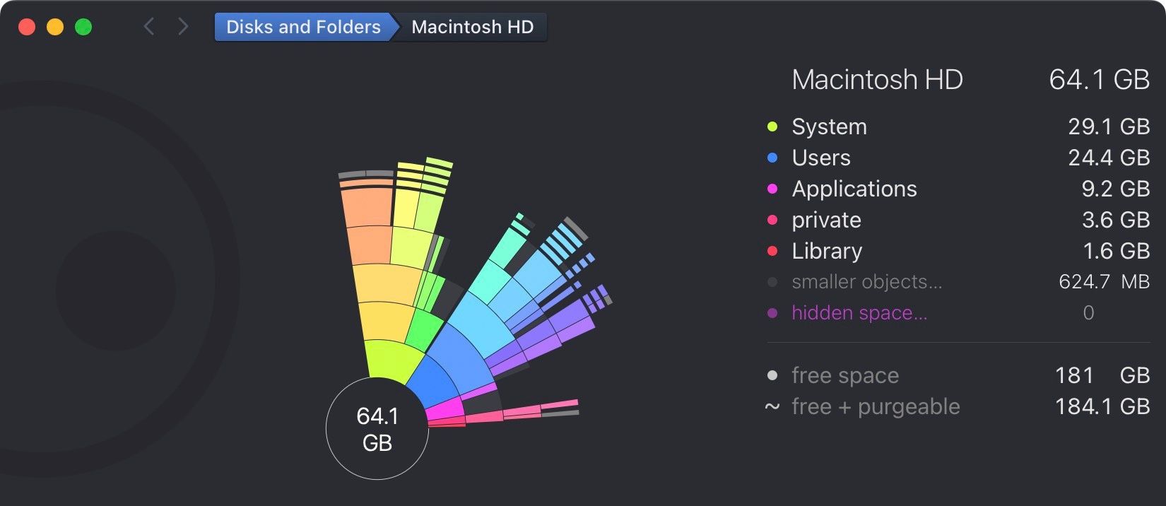 Daisy Disk Screenshot