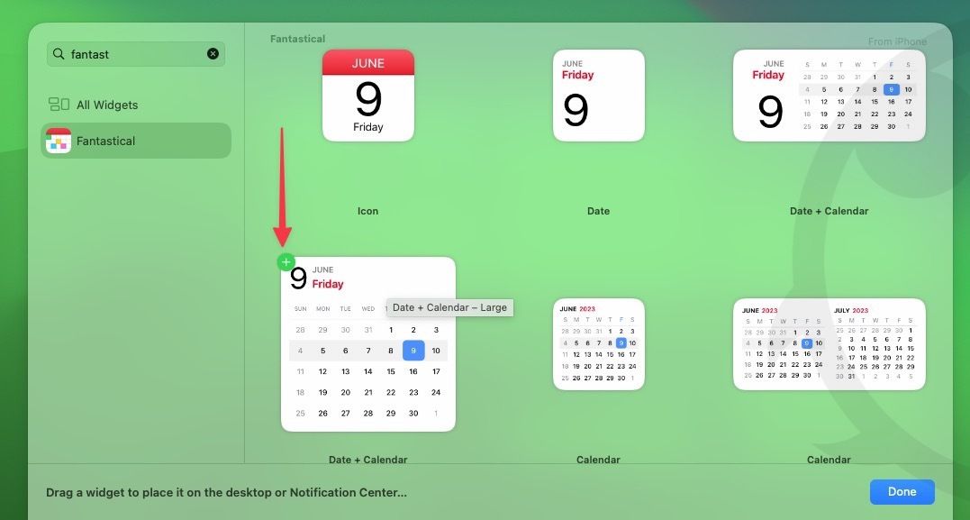 how to add widgets on mac air m2