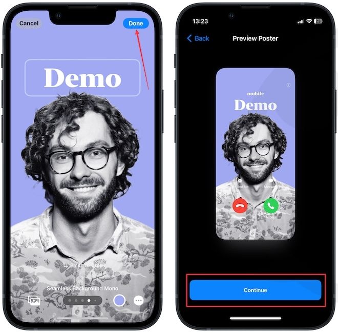 How to Create Contact Poster on iPhone | appsntips