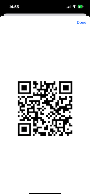 wi-fi QR code