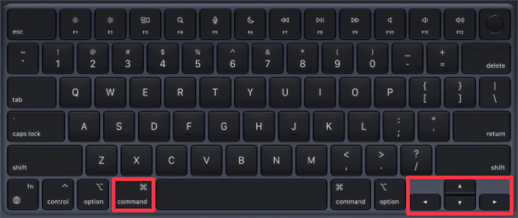 Command Key Navigation