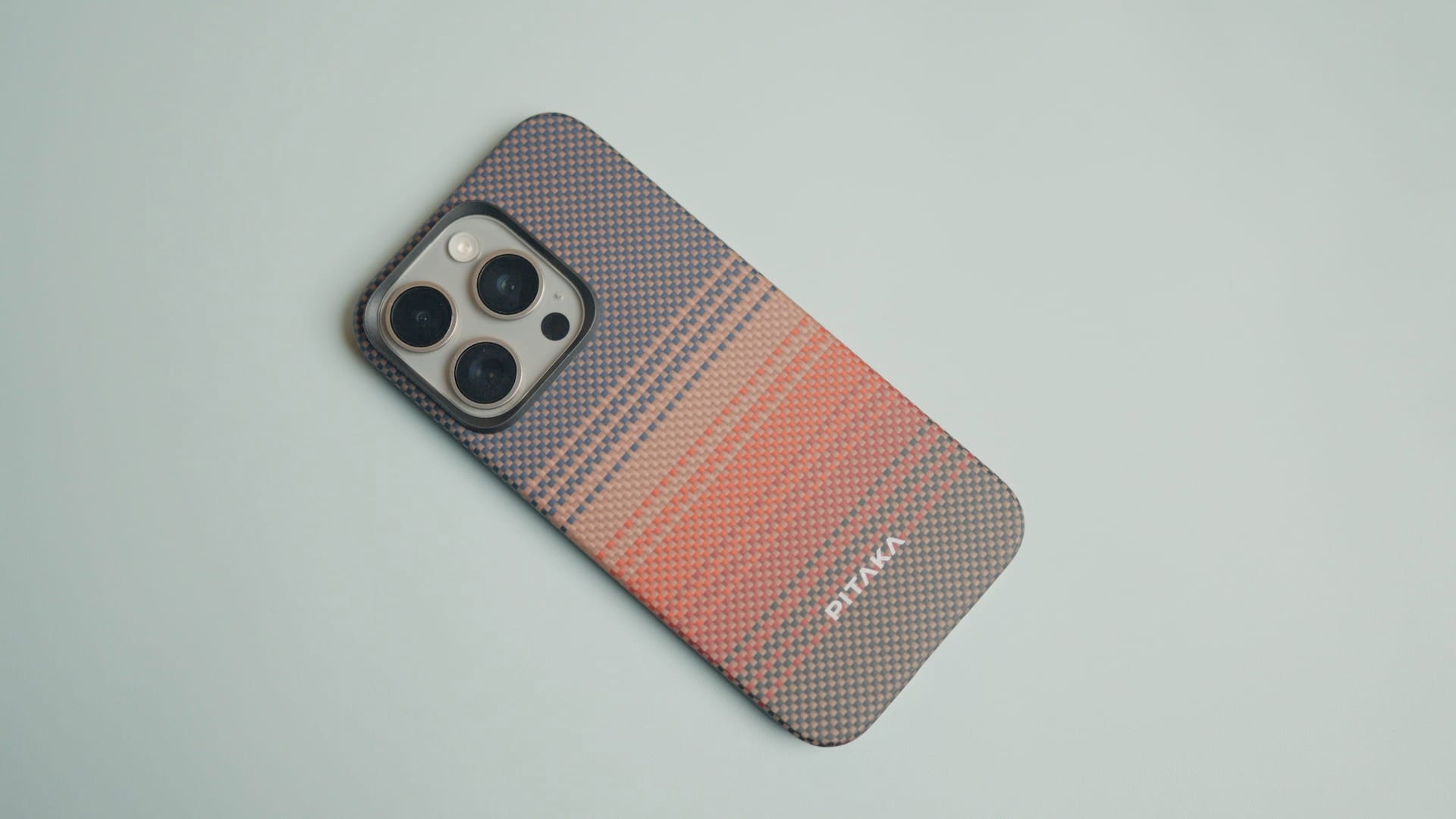 PITAKA Case on iPhone 15 Pro