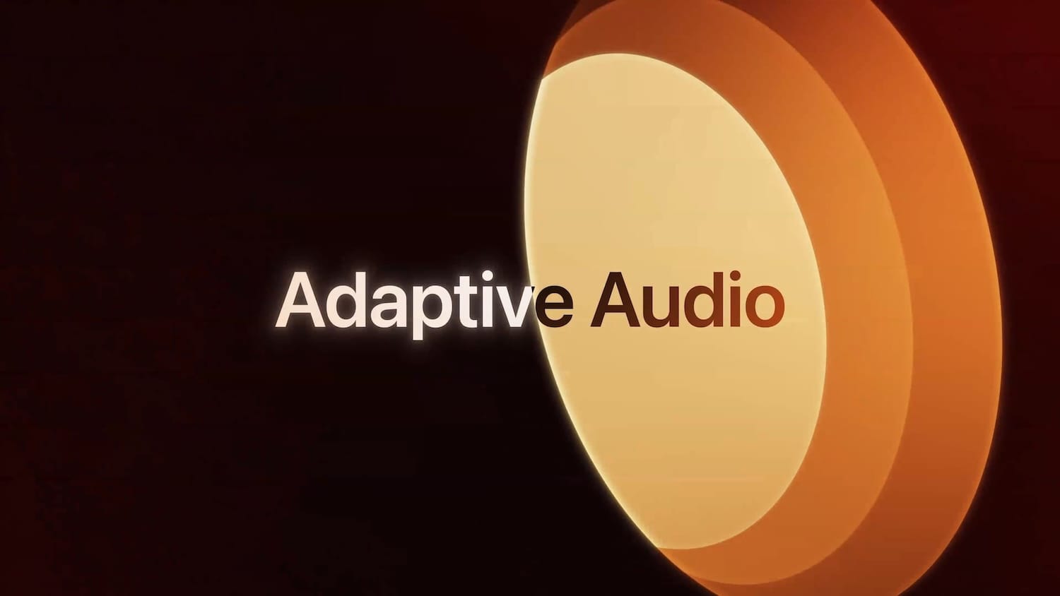 adaptive audio