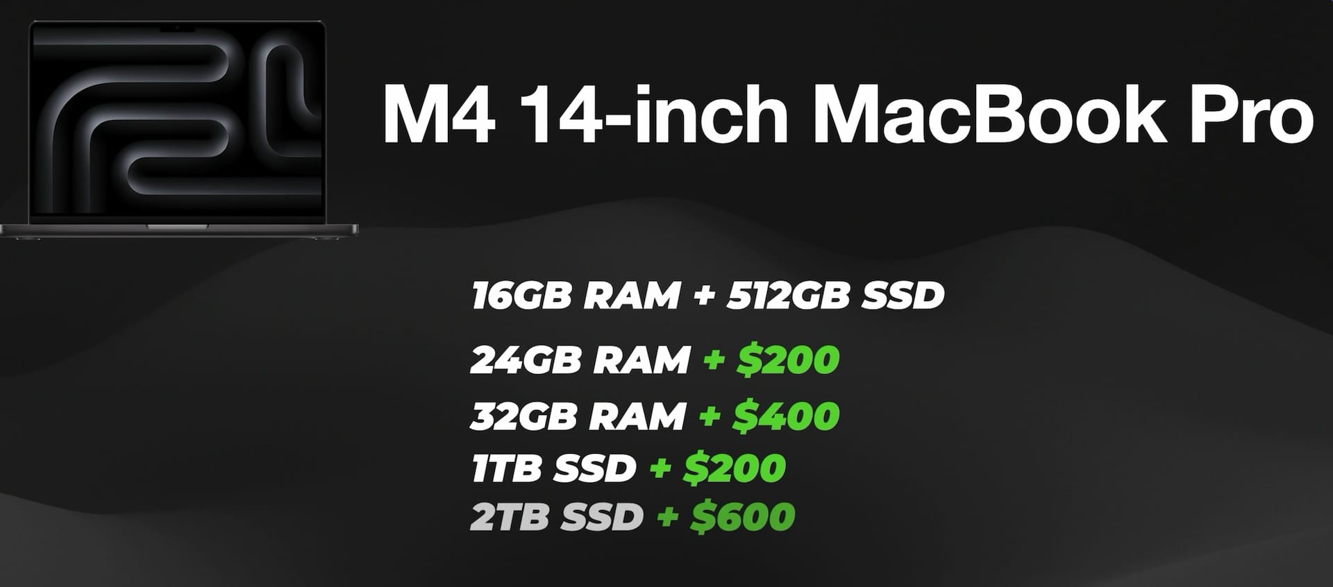 M4 MacBook Pro Upgrade Options