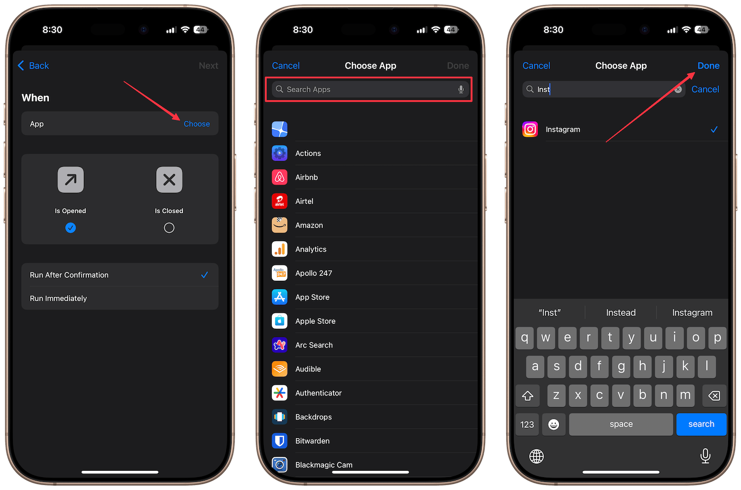 selecting time wasting apps