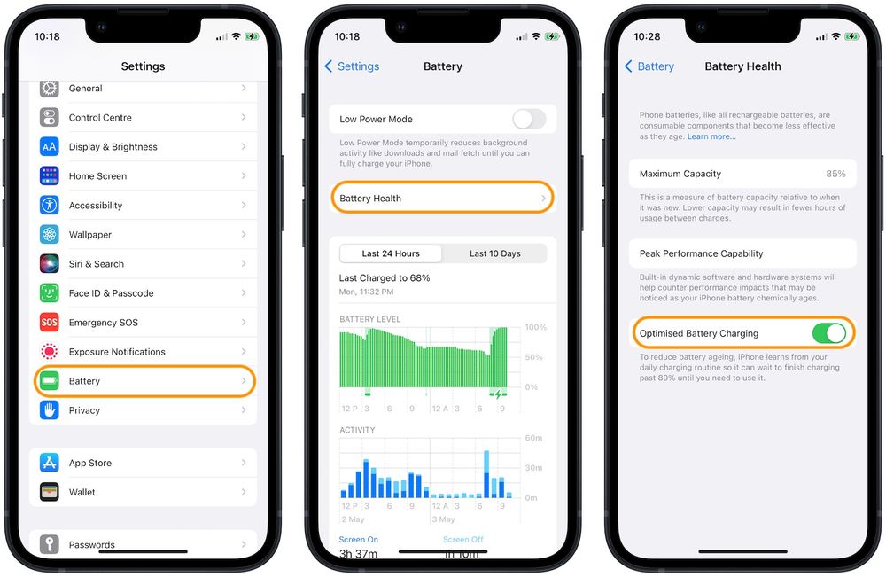 How to Enable Optimized Battery Charging on iPhone and Mac | appsntips