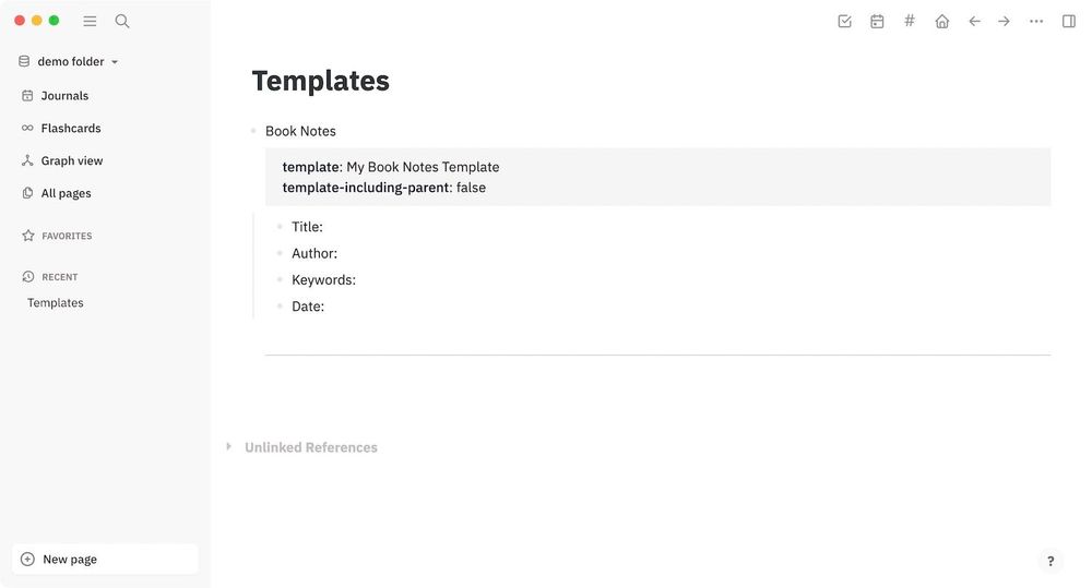 How to Create and Use Templates in Logseq appsntips