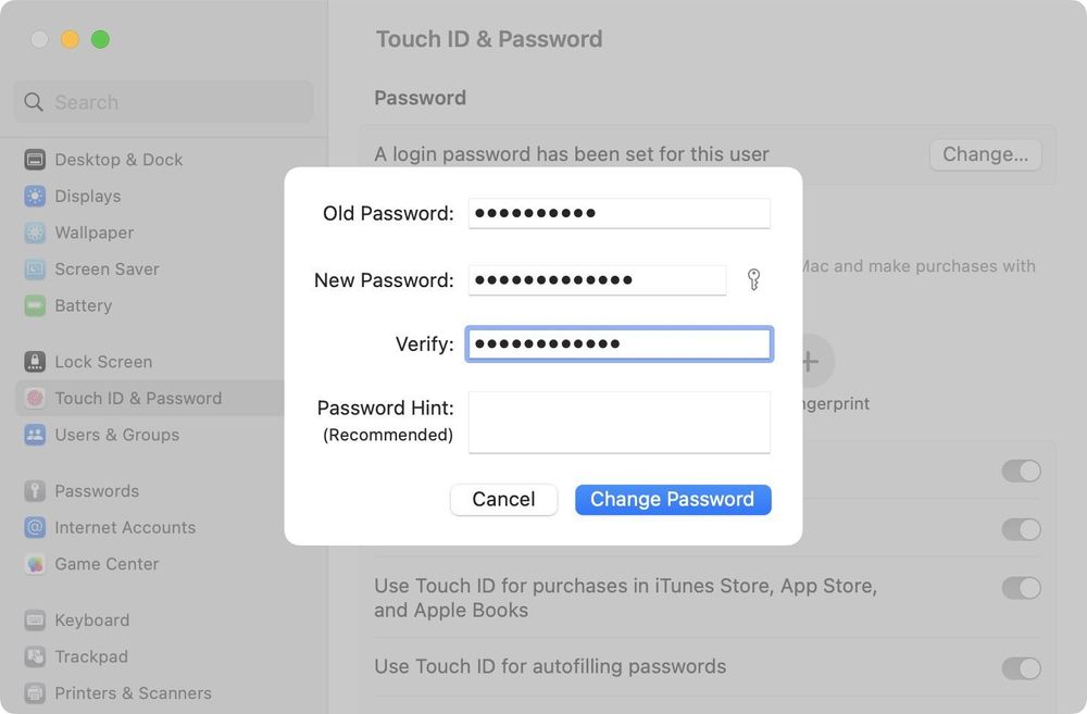 how-to-change-mac-login-password-in-macos-ventura-appsntips