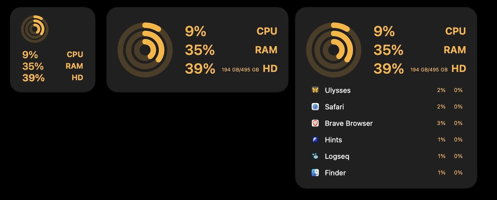 Как добавить виджеты на рабочий стол mac os