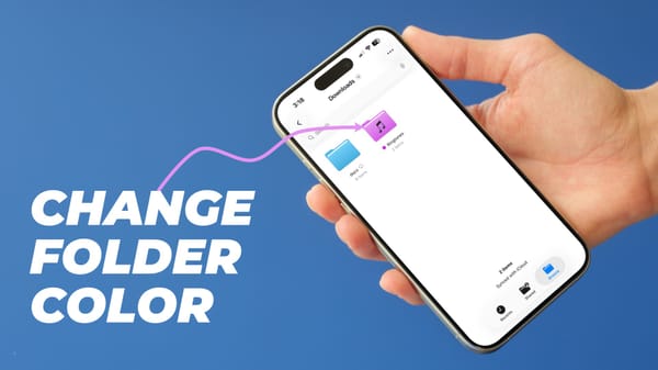 How to Change Folder Color on iPhone
