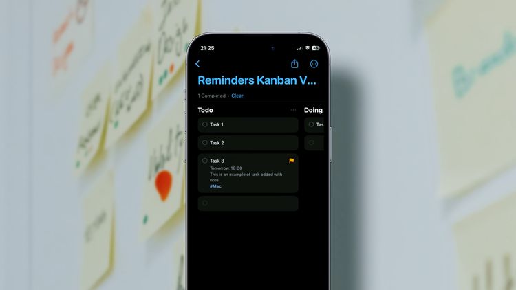 How to Create Kanban View in Apple Reminders