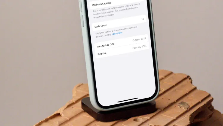 How to Check Battery Cycle Count on iPhone 15 Series