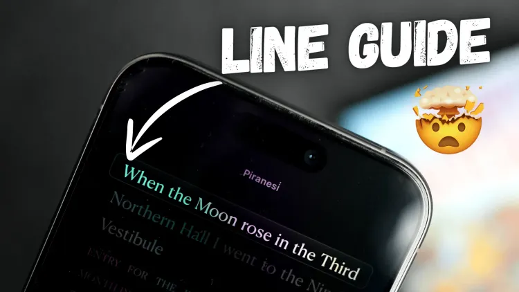 Use Line Guide in Apple Books for Better Readability