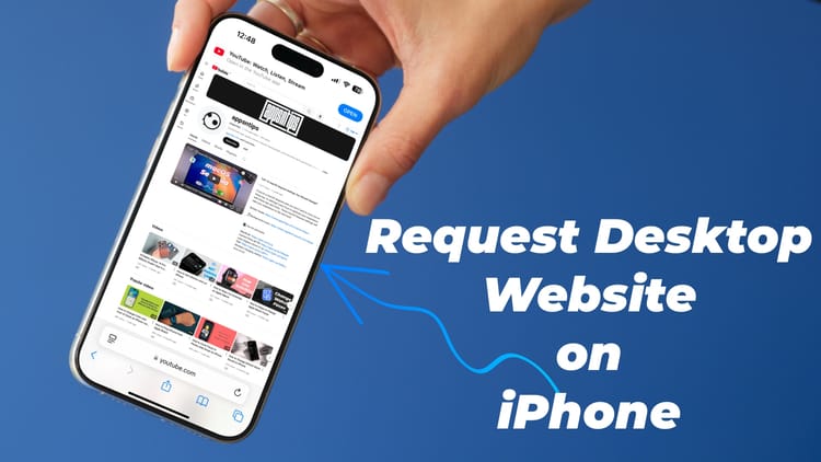 How to Request Desktop Site on iPhone