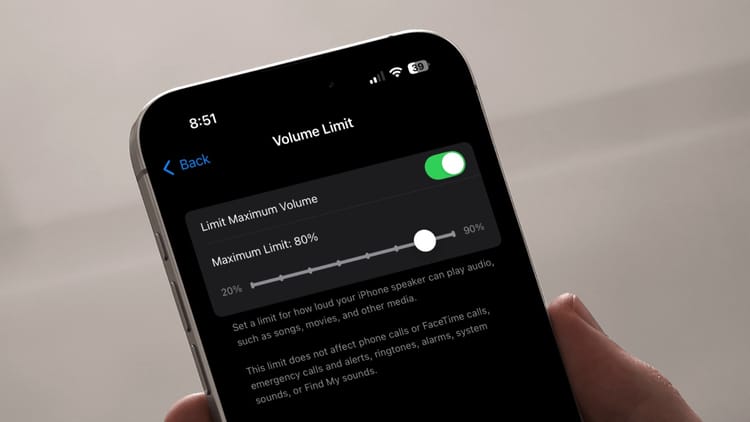 How to Set Volume Limit on iPhone