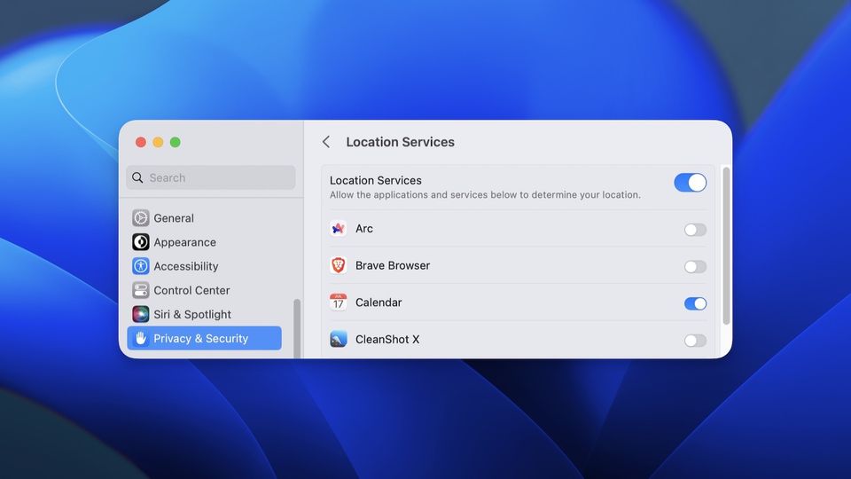 How to Turn on Location Services on Mac