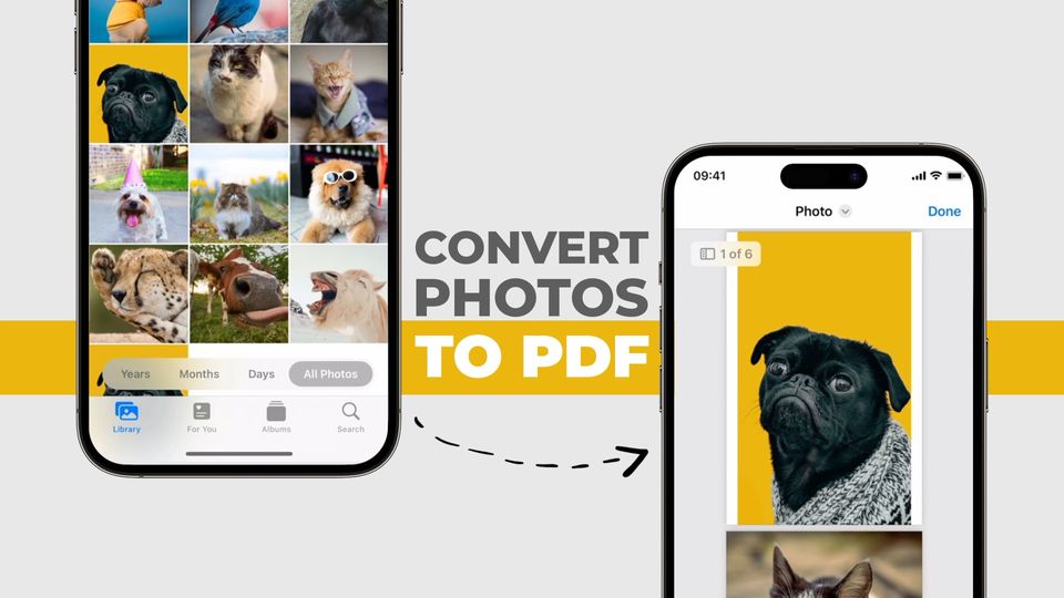 How to Convert Photos to PDF on iPhone