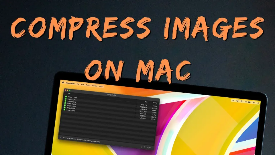 How to Compress Images on Mac for Free