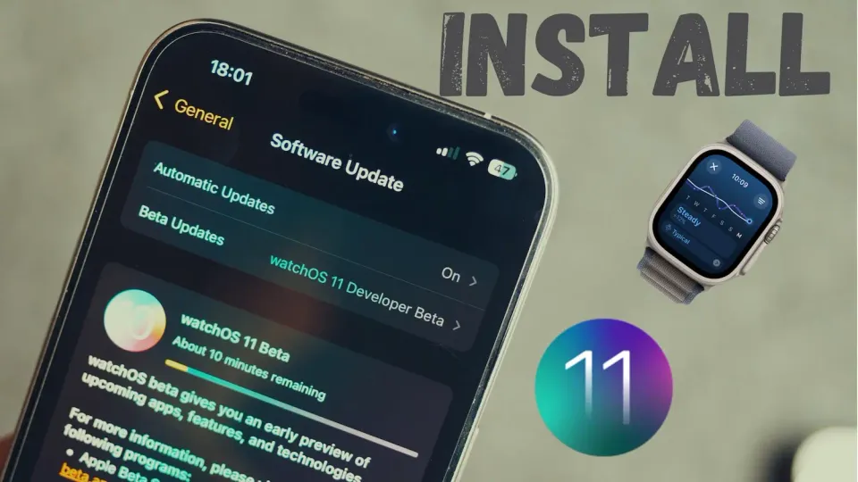 Install watchOS 11 Beta