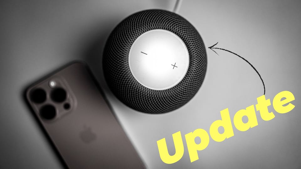 How to Update HomePod mini